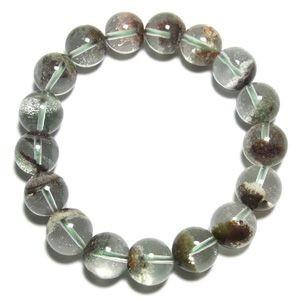 ガーデンクォーツブレスレット15mm珠12粒＆イヤリング42万円メンズへ