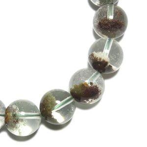 ガーデンクオーツ 数珠 ブレスレッド 12.5mm 19cm メンズL レディース