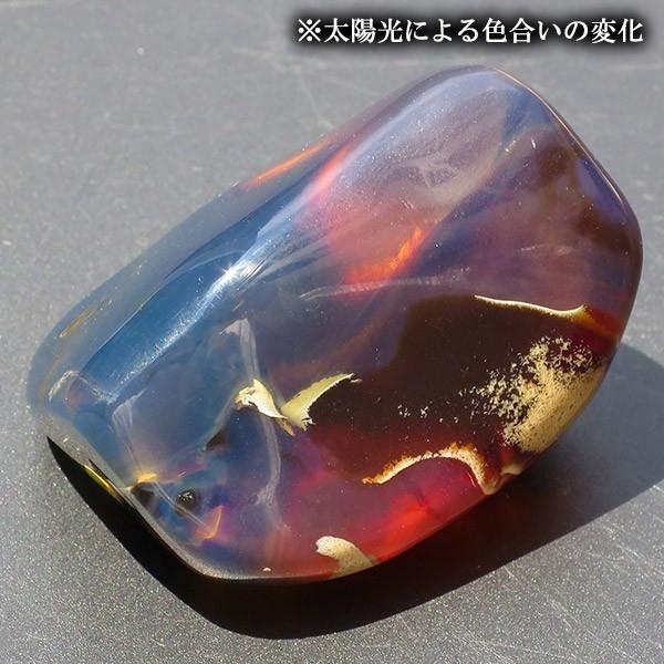 磨き 鉱石 鉱物 琥珀 スマトラ産 高品質 16.8g 天然石 パワーストーン タンブル 贈り物 コハク 【Chinese】