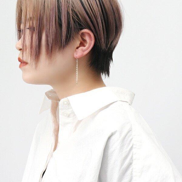 hirotakaクライノイドタッセル チェーンピアス 10K ゴールド フリンジ フリンジ チェーン 2WAY ノット ピアス – GOLDY Onlinestore