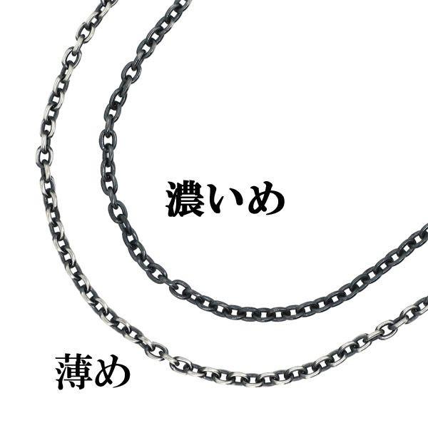 レディース 【40cm・美品】グッチ あずきチェーン ネックレス シルバー 