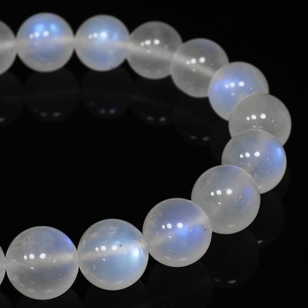 ロイヤルブルームーンストーン 数珠 ブレスレッド 2Aグレード 高品質