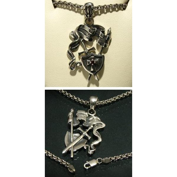 ROYAL TUDOR コートオブアームスシルバーネックレス プレゼント