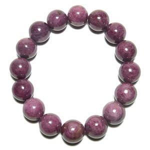 ルビー 数珠 ブレスレッド 12.5mm 18.5cm 天然石 パワーストーン