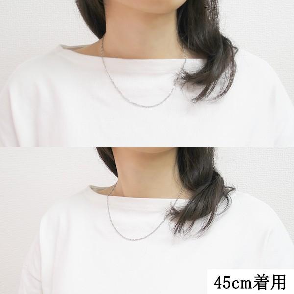 サージカルステンレス チェーンネックレスのみ アレルギー対応 カット