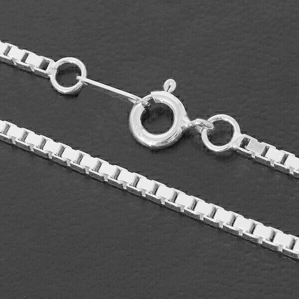 シルバーチェーン ネックレス チェーン ベネチアンチェーン 幅1.8mm