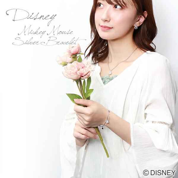 ディズニー ブレスレット ミッキー 星 ミッキーマウス シルバー Disney ディズニーブレスレット disney_y | Disney | 02