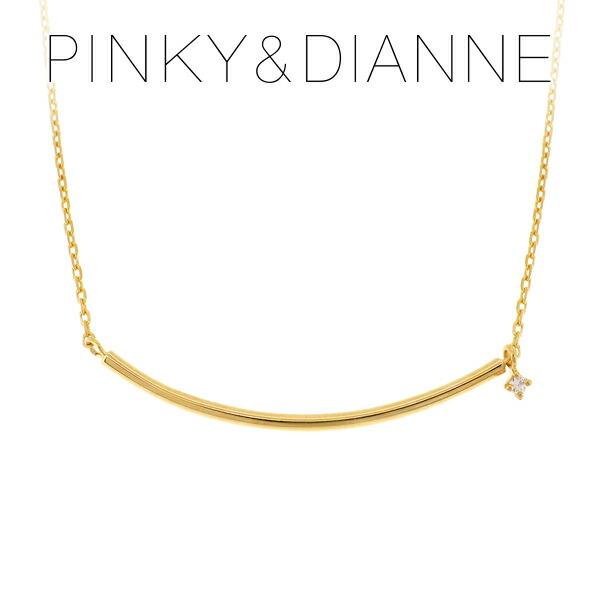 Pinkyamp;Dianne ピンキーamp;ダイアン 最終決算 ネックレス レディース プレイフル ゴールドライン シルバー ピンキーダイアン ブランド 本物品質の 女性 プレゼント