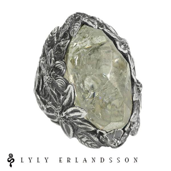 LYLY ERLANDSSON リング メンズ レディース ブランド 指輪 シルバー the WINTER clear クリアー 7-25号 ウィンター シルバー925 リリーエルランドソン