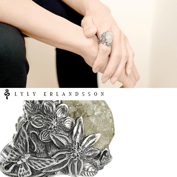 LYLY ERLANDSSON リング メンズ レディース ブランド 指輪 シルバー the WINTER Silver Leaf 7-25号 ウィンター シルバー925 リリーエルランドソンの画像