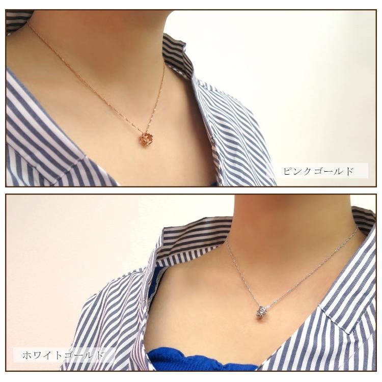 【新品】ハワイアンジュエリーネックレス　シルバー　ホワイトゴールド　プルメリア Melody Accessory（メロディーアクセサリー） 爆買 ネックレス