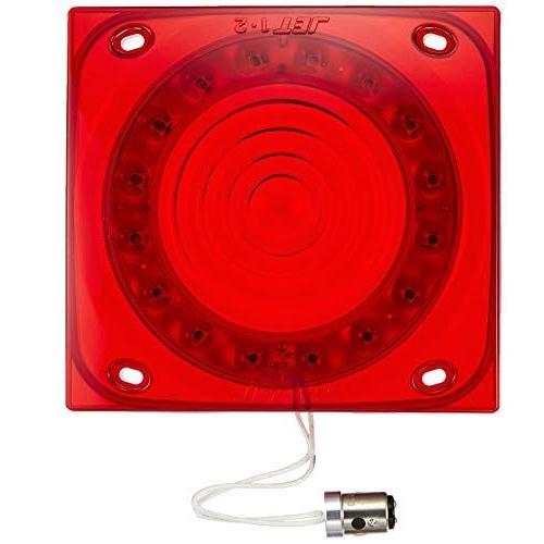 ジェットイノウエ(JET INOUE) LED16 2WAYテールランプレンズ レッド W 525666|alkaliion|02