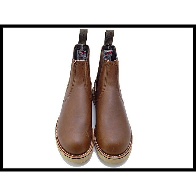 RED WING レッドウィング 3190 CLASSIC CHELSEA クラシックチェルシー Amber "Harnes"  アンバー”ハーネス”サイドゴア｜alkayaworks｜06