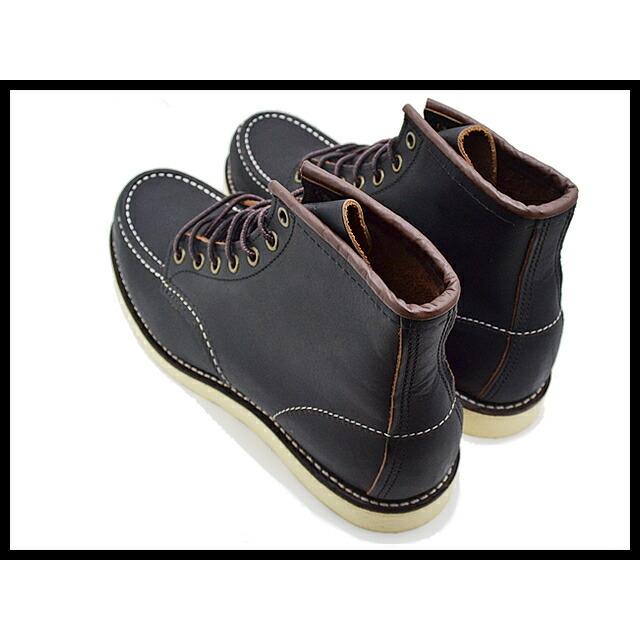【未使用】レッドウィング 8849 (D) BLACK 7 / 25cm相当 レッドウィング 6inch CLASSIC MOC 8849(US 7.0 D(約 25.0 cm