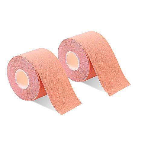2巻入 テーピングテープ キネシオ テープ 筋肉 関節をサポート 伸縮性強い 汗に強い パフォーマンスを高める 5cm X 5m ベーュ X071xhbs7p All Box 通販 Yahoo ショッピング
