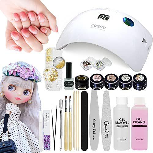 プリジェル ジェルネイル スターターキット 日本製カラージェル4色 Ledライト48w ネイルアート 初心者におすすめ Www Inmera Com Ec