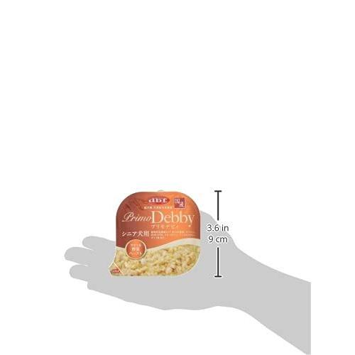 デビフ ドッグフード プリモデビィ シニア犬用 ササミ野菜ペースト オレンジ 95グラム (x 6) (まとめ買い)|all-box-1-100|03