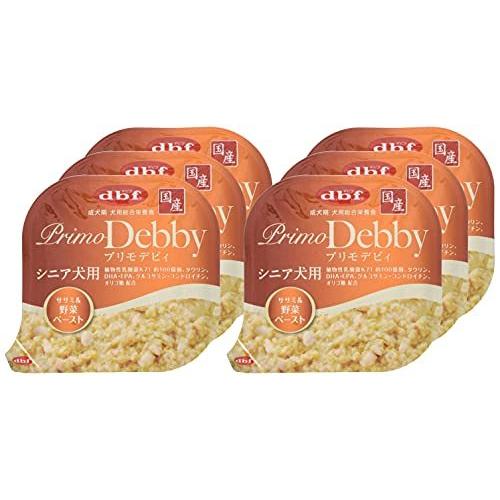 デビフ ドッグフード プリモデビィ シニア犬用 ササミ野菜ペースト オレンジ 95グラム (x 6) (まとめ買い)|all-box-1-100|04