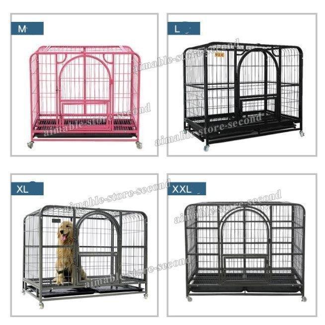 ペットケージ 犬檻 犬小屋 ケージ ペットサークル ドッグケージ ペットフェンス 小型 大型 中型犬用 ペット用品 キャスター付き  A1307425986(11570円)