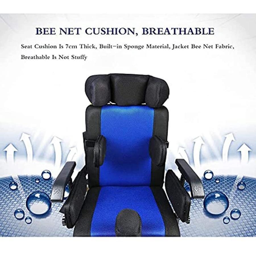 数量限定 子供のための脳性麻痺車椅子、多機能医療用完全に横たわるフラットリクライニング駆動車椅子トロリー、折りたたみ式小児用車椅子骨折リハビリテーション車椅子 【PET1632550129】(56956円)