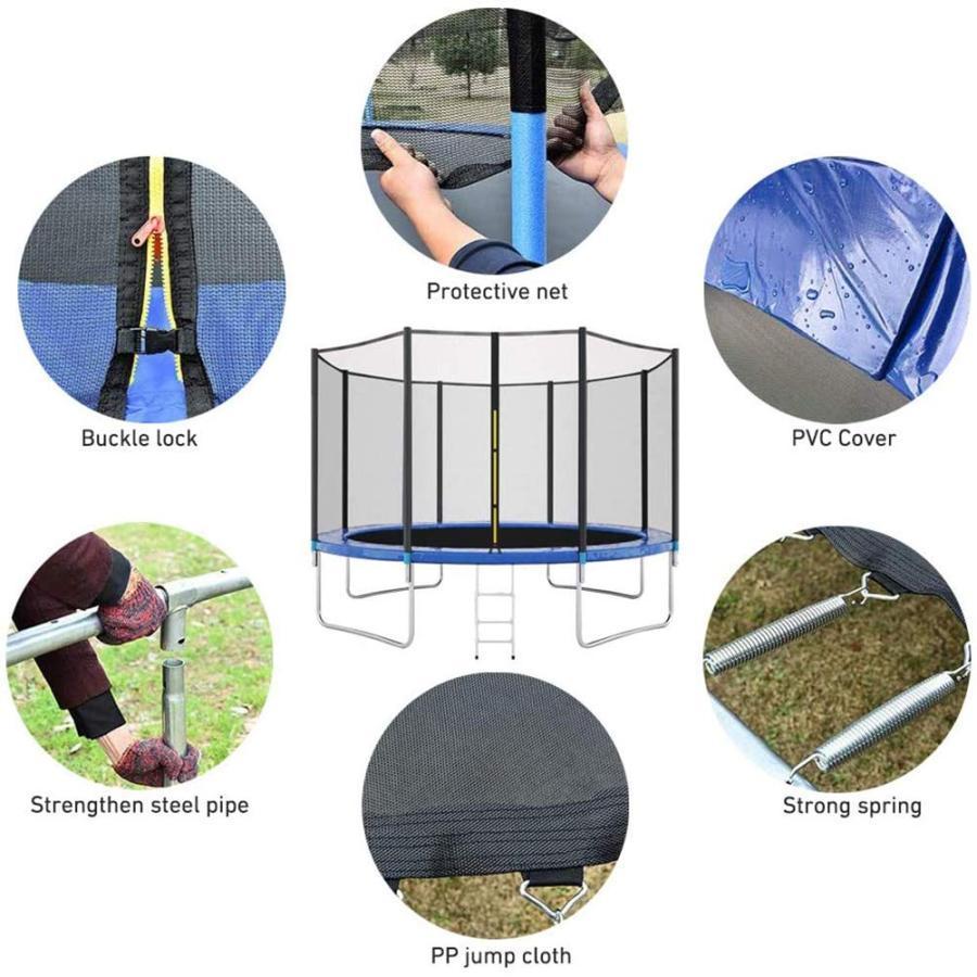 保護ネット、ジャンピングマットと春カバーパディングアウトドアトランポリンとトランポリン、子供と大人のためのアウトドアトランポリン、屋外の大型バンジーベ U2179599315(19291円)