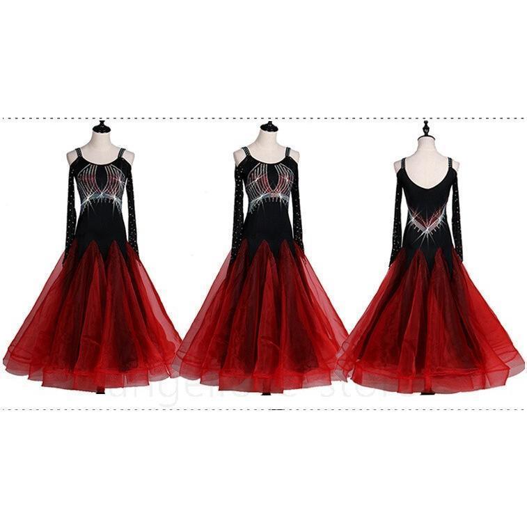 社交ダンス衣装 ワルツダンス服 社交ダンスドレス ステージ衣装 舞台服 ワルツ 大きい裾 タンゴ服 ダンス衣装     商品情報    1808lti708セット内容：ドレス「サイズ R1566951699(13869円)