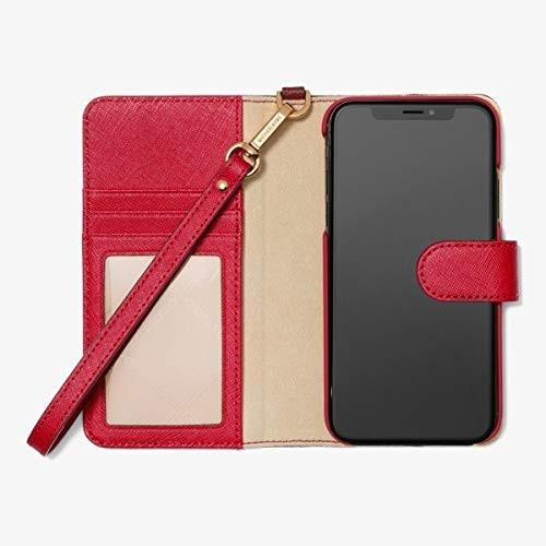マイケルコース Michael Kors Iphone X Xs ロゴストライプ リストストラップ 手帳型 ブランデー 0677 All For You 通販 Yahoo ショッピング