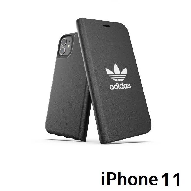 アディダス Adidas Iphone 11 ブラック ホワイトロゴ 手帳型ケース A11bflatb All For You 通販 Yahoo ショッピング