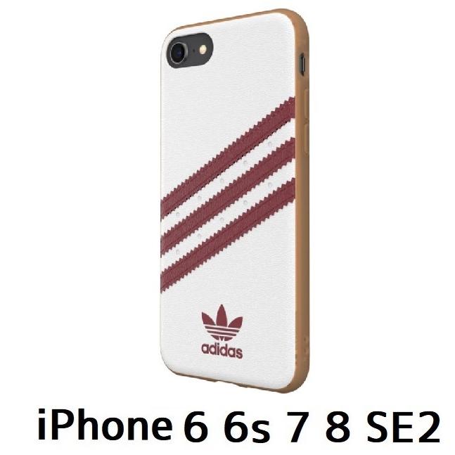 アディダス Adidas Iphone 6 6s 7 8 Se2 第2世代 ホワイト 3ストライプ 共通 ハードケース A678se2whh All For You 通販 Yahoo ショッピング