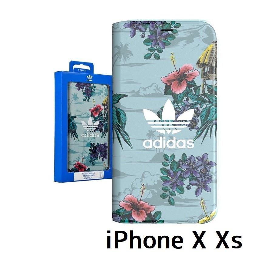 アディダス Adidas Iphone X Xs フローラル 手帳型ケース Axashgreyb All For You 通販 Yahoo ショッピング