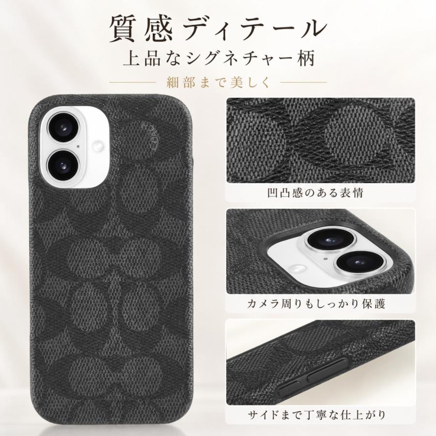 COACH iPhoneケース シグネチャー柄 COACH（コーチ） COACH iPhone16 ケース スマホケース アイフォン16