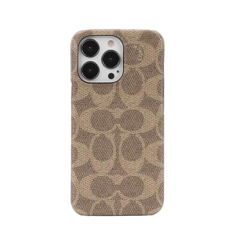 COACH コーチ シグネチャー カーキ ブラック iPhone13 iPhone14 COACH コーチ シグネチャー カーキ ブラック iPhone13 iPhone14