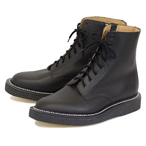 ジョージ コックス] 15248 8H インサイドジップ レザーブーツ BLACK