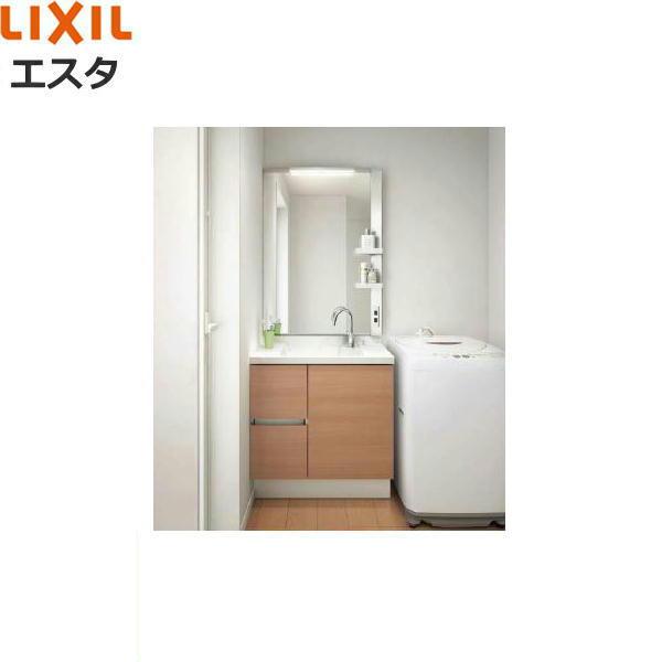 [限定クーポンあり！10 15(日)20時〜24時]リクシル LIXIL INAX エスタ 洗面化粧台などセット06 合計2点 コンポタイプ 間口750mm 送料無料