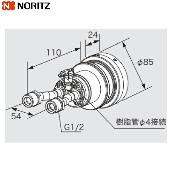 ノーリツNORITZ給湯器用マイクロバブル対応循環アダプター MB2-1-SF ノーリツ ノーリツ マイクロバブル専用循環アダプターMB2-1 MB2