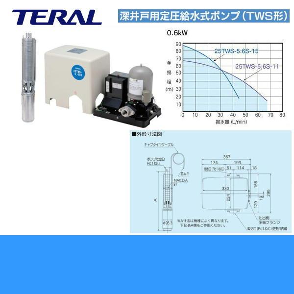 法人限定(沖縄・離島購入不可)】テラル TERAL 深井戸用定圧力給水式