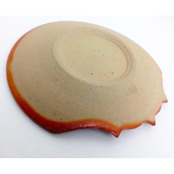 ◇山村富貴子 備前焼 猫 食器/皿 なかよし中皿 約15cm 使い道 ◇山村富貴子 備前焼 猫 食器/皿 なかよし中皿 約15cm 使い道