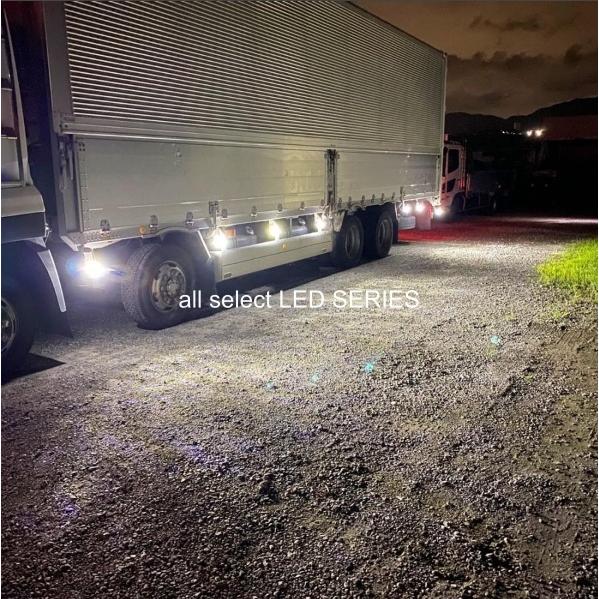 S25 LED シングル 24V 爆光 バルブ 50連 ホワイト バックランプ サイド