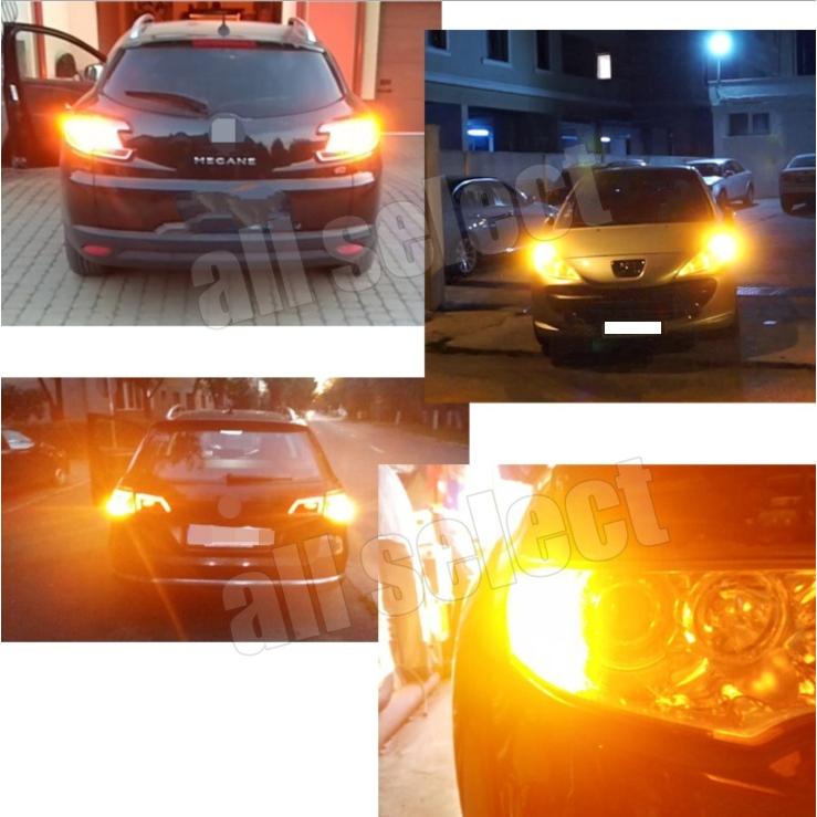 超爆光 上級モデル LED ウインカー バルブ T20 S25-180° S25-150° シングル ピンチ部違い アンバー キャンセラー内蔵 ハイフラ防止抵抗内蔵 ウィンカー 2個 |  | 12