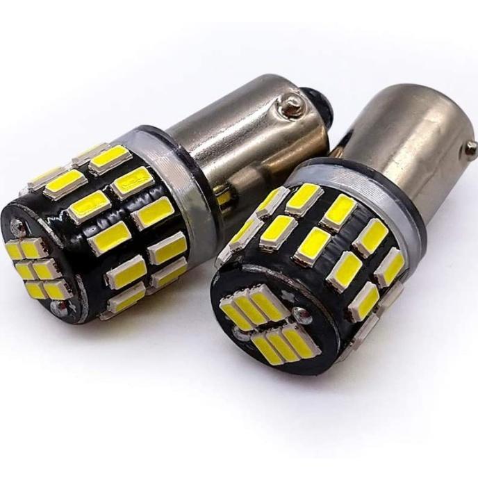 更に明るく!! 30連 G14 BA9s T8.5 3014SMD 12V LEDバルブ ホワイト スモール ポジション ナンバー灯 ルームランプ 2個セット 無極性 |  | 05