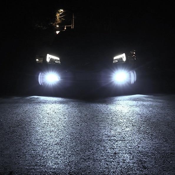 LED フォグランプ 2色切替 カラーチェンジ 6000kホワイト/8000kアイス