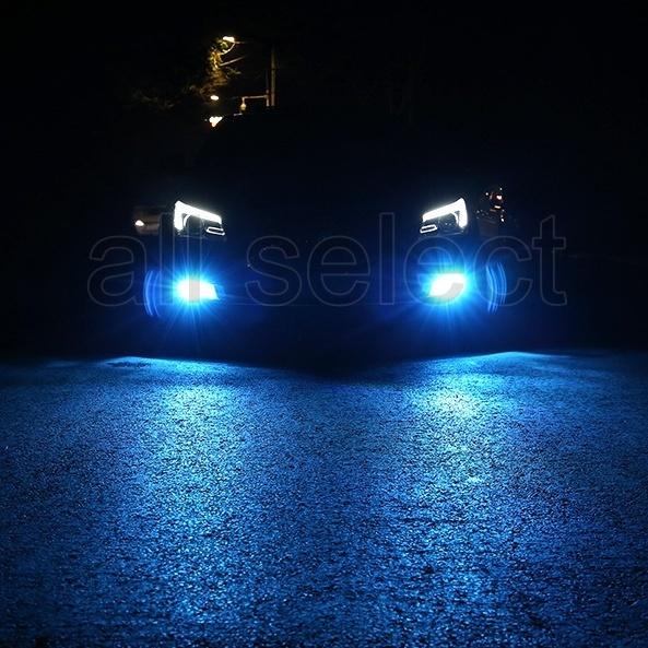 LED フォグランプ 2色切替 カラーチェンジ 3000kイエロー/8000kアイス