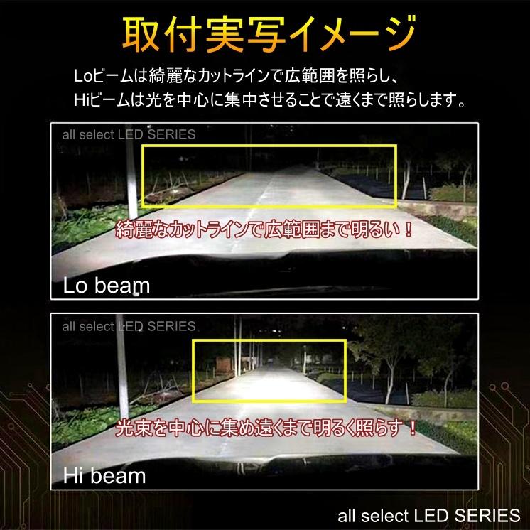 LEDヘッドライト H4 Hi/Lo 車検対応 高輝度16000LM ヘッドランプ ホワイト 6000K 爆光 車/バイク用  一体型 ledバルブ 1個 |  | 10