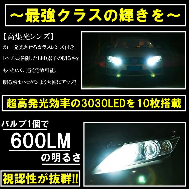 T10/T15/T16 LED ポジション球 バックランプ球 12V  LEDバルブ 無極性 キャンセラー内蔵 2個セット ホワイト ブルー アイスブルー イエロー レッド アンバー｜all-select｜06