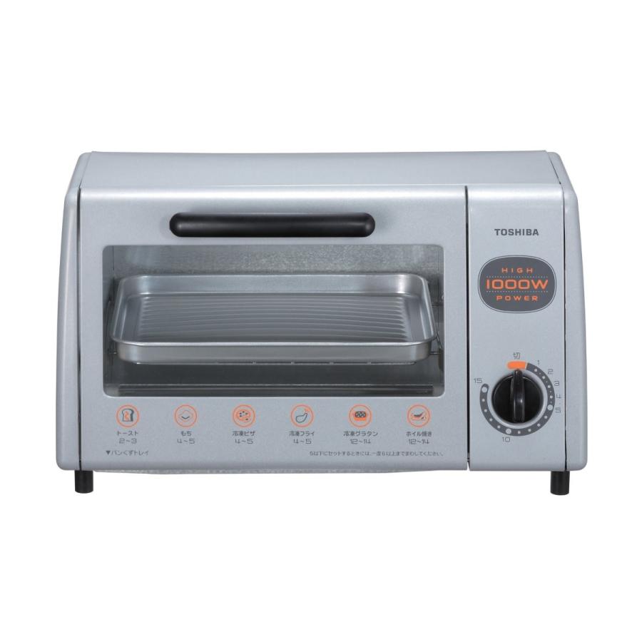 60 Off Toshiba オーブントースター Htr K3 S シルバー ハイパワー ワイド庫内 キッチン家電