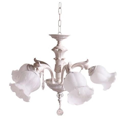 ホワイトシャンデリア 5灯　2個セット ホワイトシャンデリア 5灯2個セット