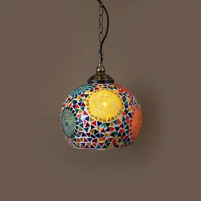 送料無料】 ジョルダン モザイクランプ［ペンダントランプ］(L size