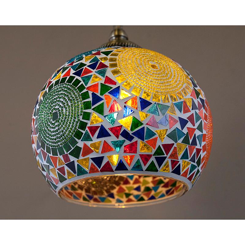 送料無料】 ジョルダン モザイクランプ［ペンダントランプ］(L size