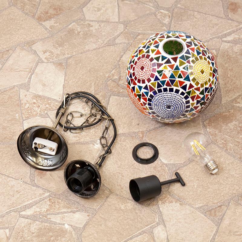 送料無料】 ジョルダン モザイクランプ［ペンダントランプ］(S size