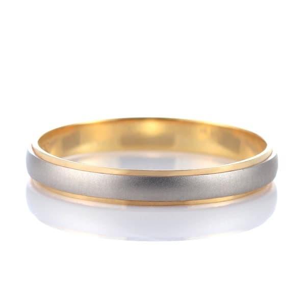 結婚指輪 マリッジリング プラチナ ペアリング プラチナ ゴールド 結婚指輪 マリッジリング 地金リング 人気 ストレート カップル つや消し オーダー